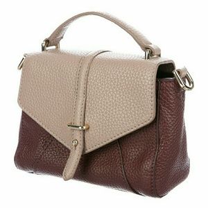 New cranberry/pink Tory Burch leather handbag